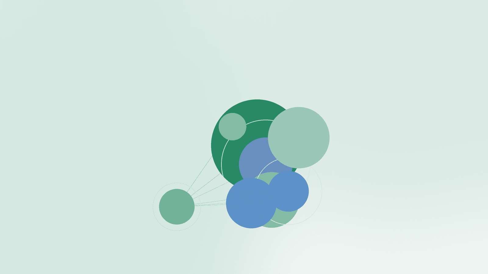 Capa gerada da Academia Médica: composição geométrica na cor da categoria Atualização clínica.